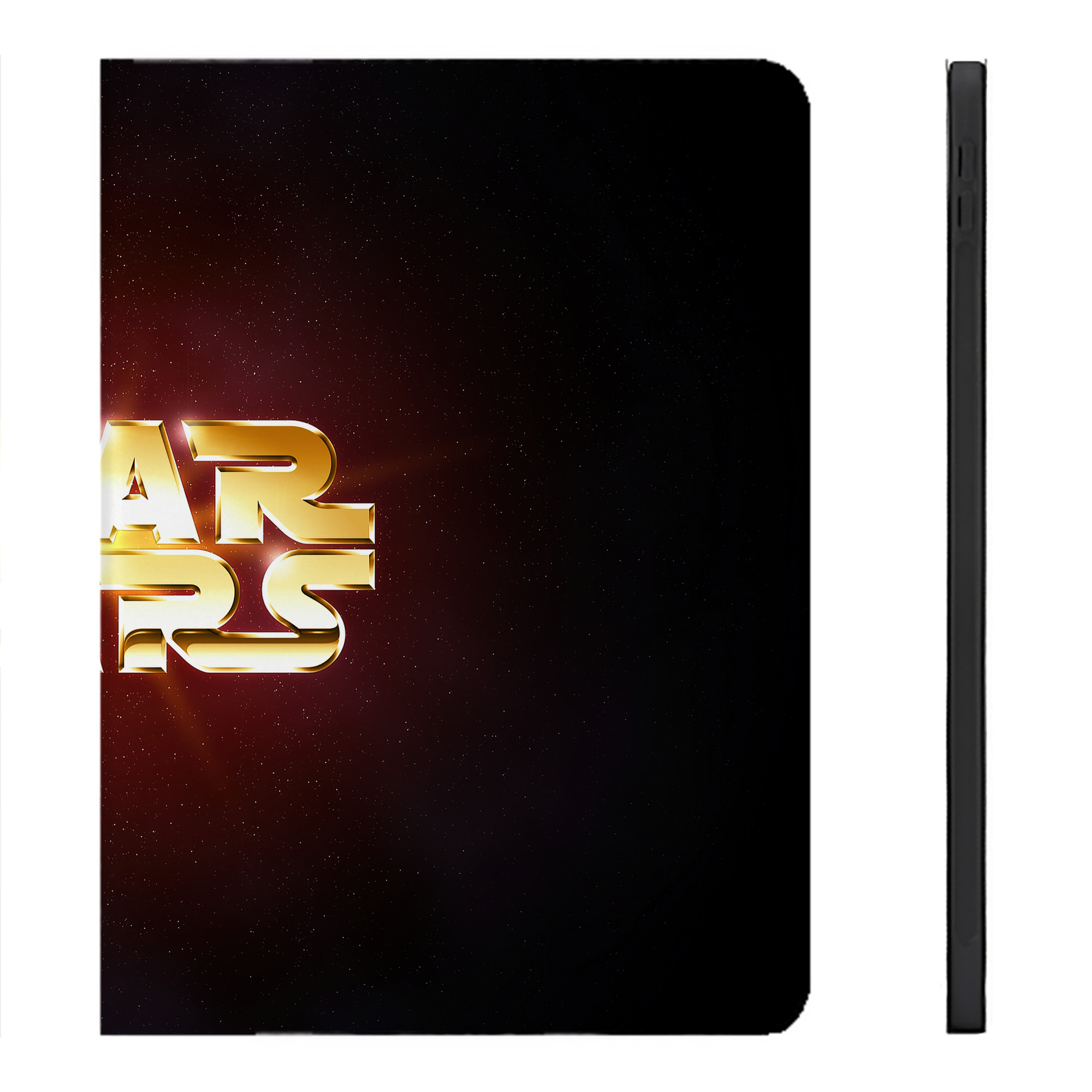 （画像用） スター・ウォーズ Star Wars IPadケース ペンホルダー付き ブックスタイルデザイン